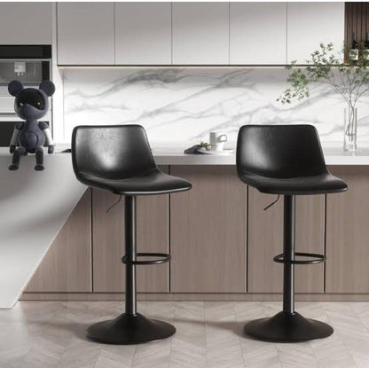 Adjustable height counter stools