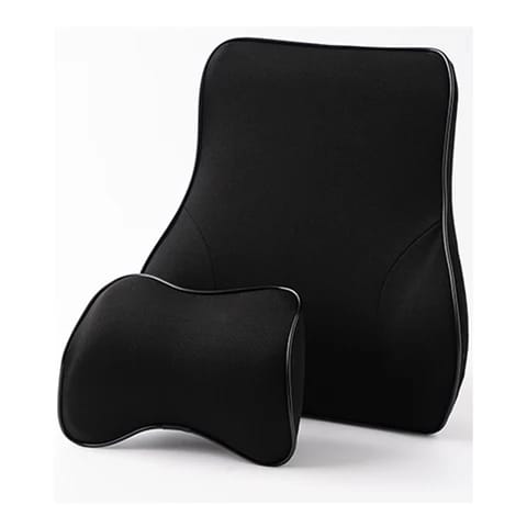 Car lumbar support a D neck pillow