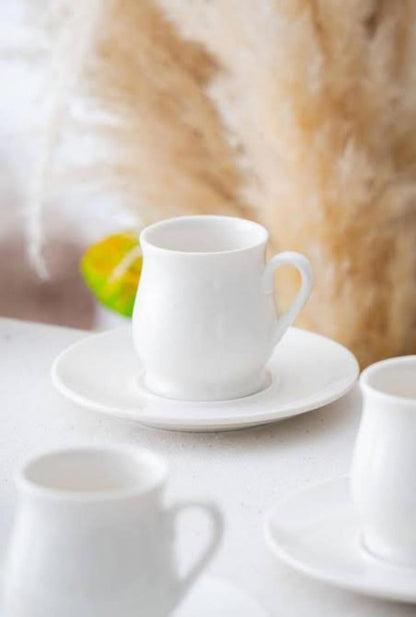 Cup and saucer nyungu with saucer