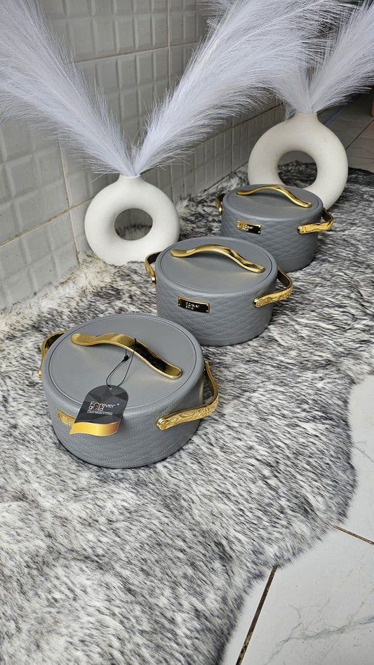 3pc Insulated Hotpots Set