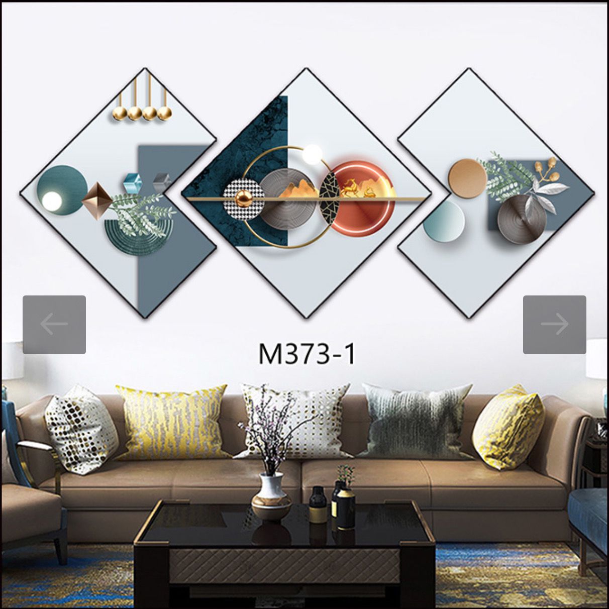 3D Abstract Art Crystal Porcelain