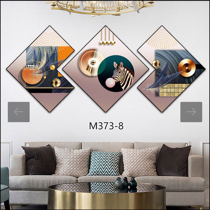 3D Abstract Art Crystal Porcelain