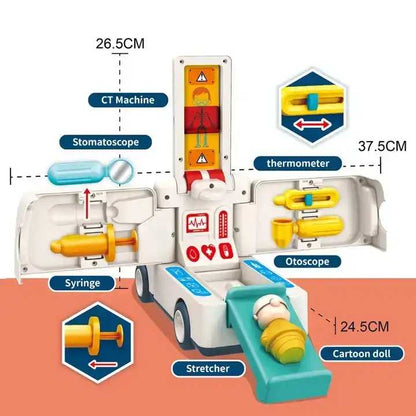 Kids Ambulance With Doctors Kits