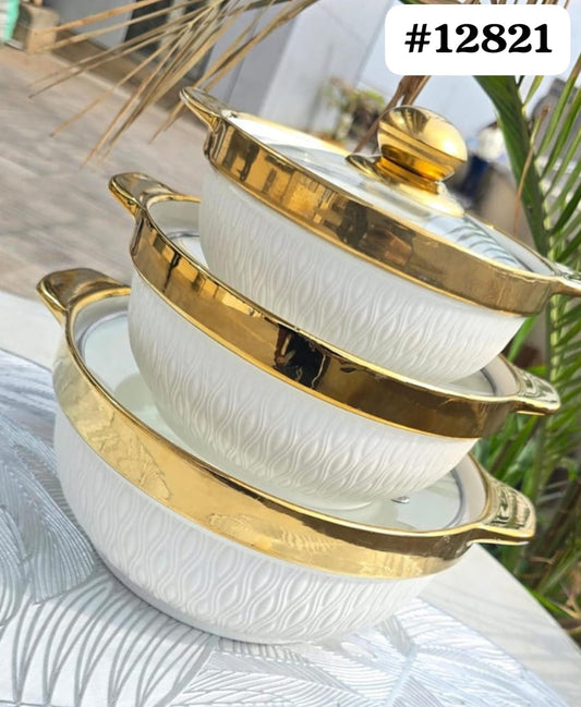 3Pc Ceramic Serving Bowls