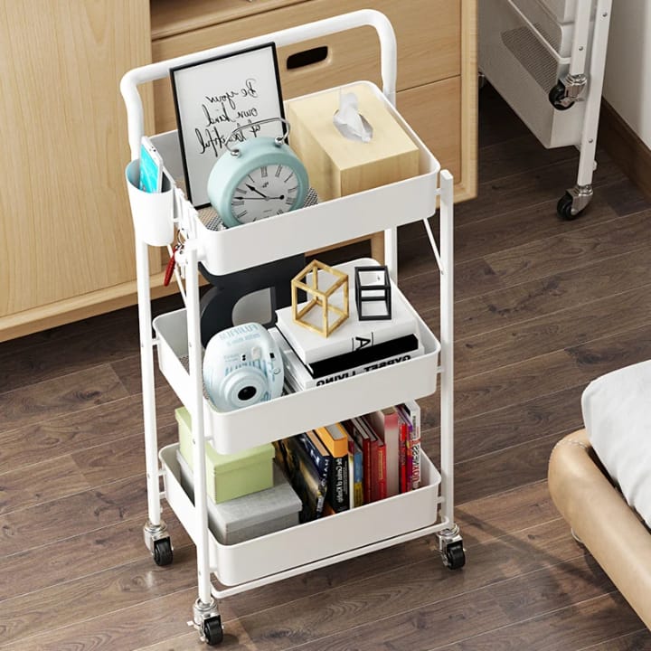 Multi-Functional Storage Rack (full metallic)