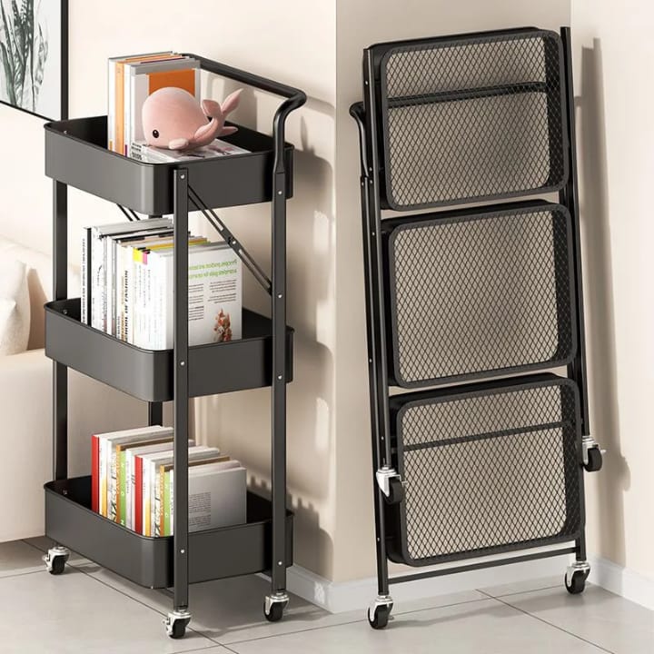 Multi-Functional Storage Rack (full metallic)