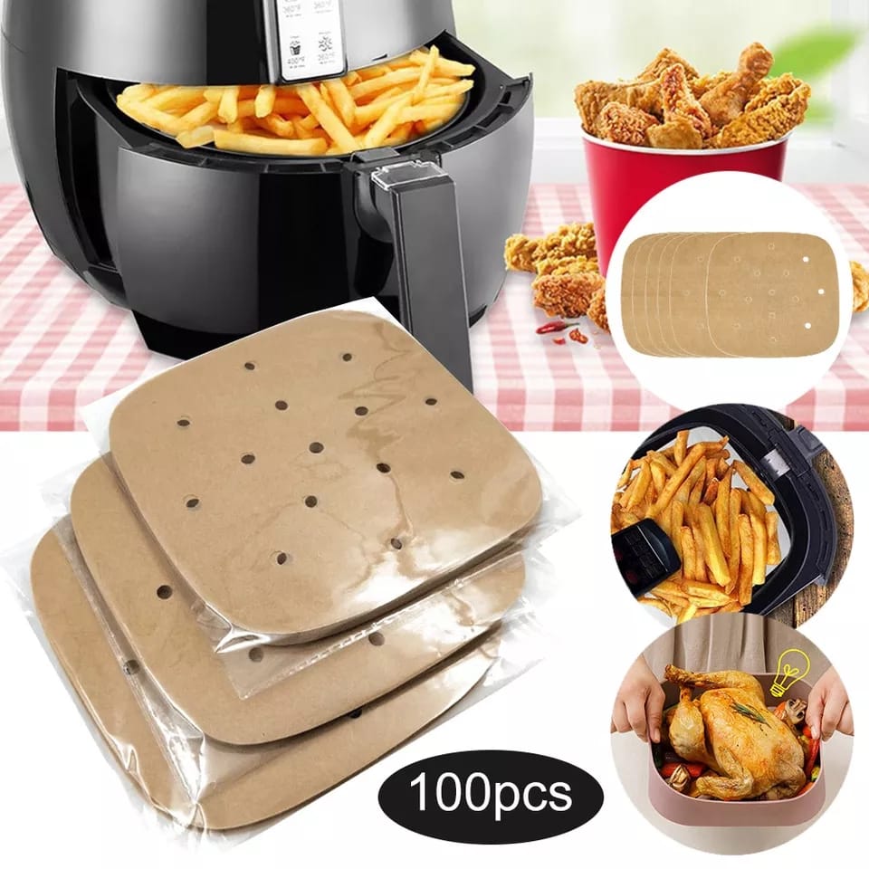 Rectangular Air Fryer Paper