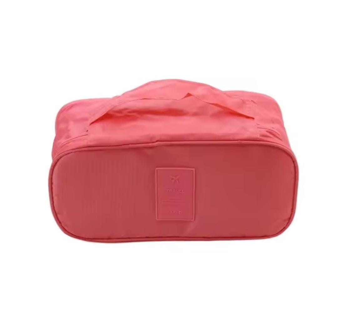 Travel Under Wear Pouch With Bra Organizer