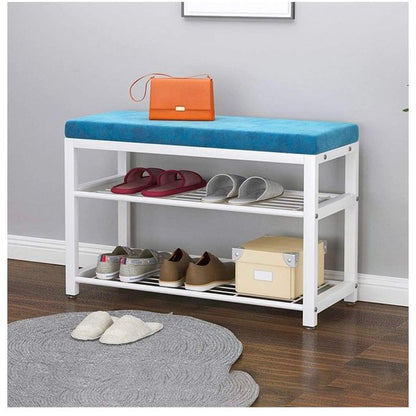 Entryway shoe rack Bench