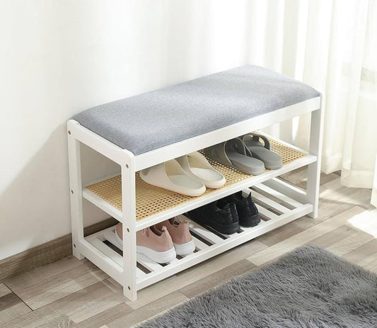 Entry way shoe rack