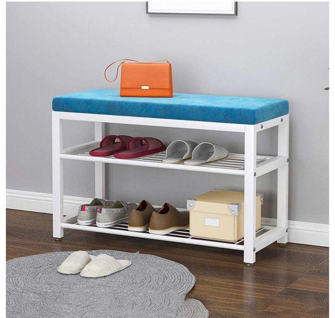 Entry way shoe rack