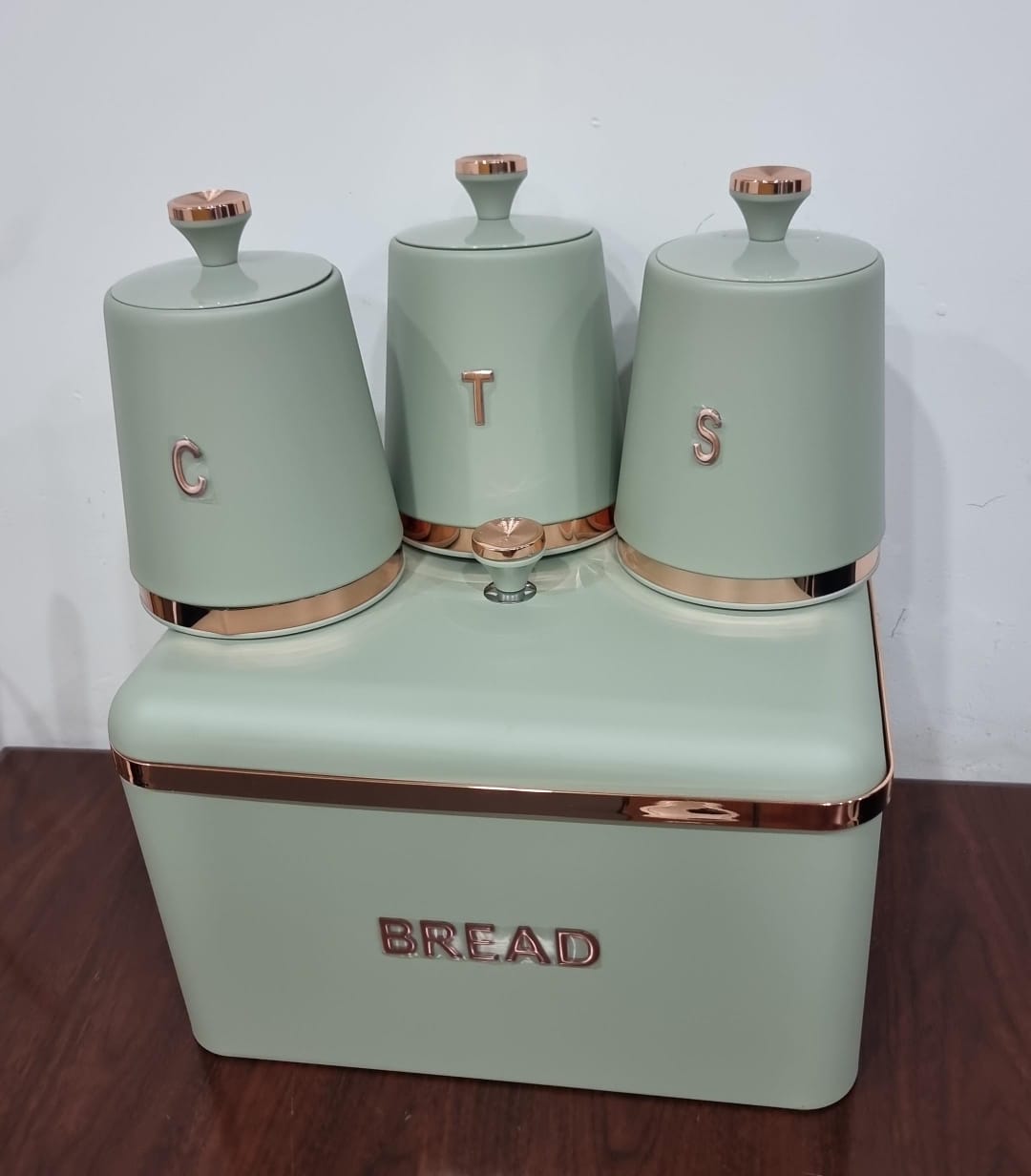 15L bread Bin with 3 canisters
