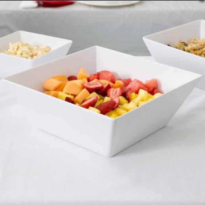Double Square Bowl V Shaped