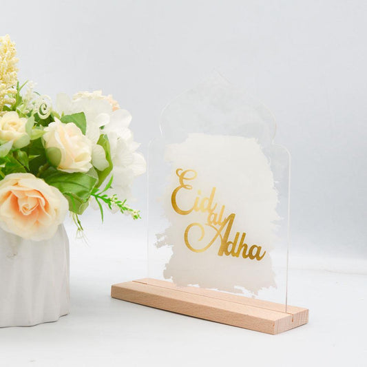 Acrylic Eid UL Adha Decor