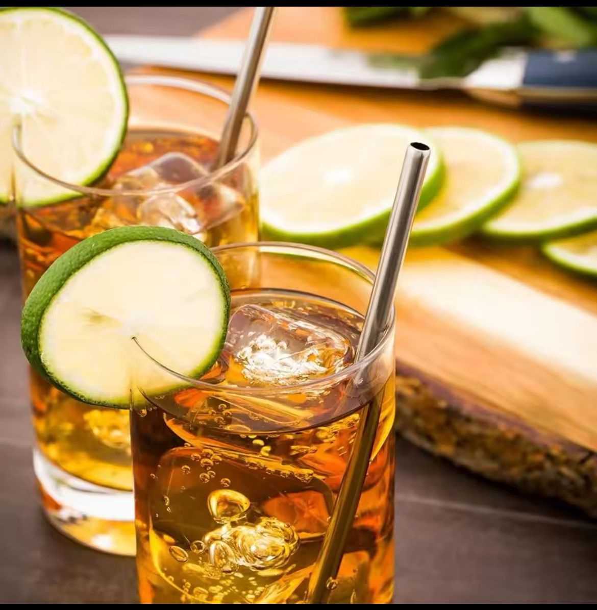 5-Pack Stainless Steel Straw