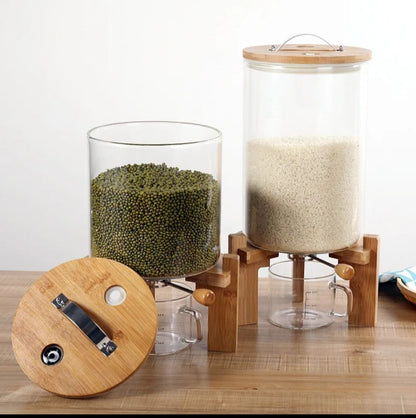 Borosilicate Food Storage Glass Tank