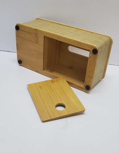 3 in 1 Rattan Serviette Holder