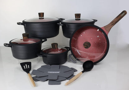 12pcs  Cookware Set