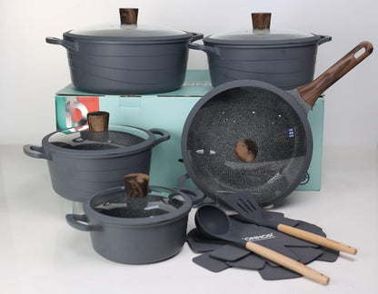 12pcs  Cookware Set