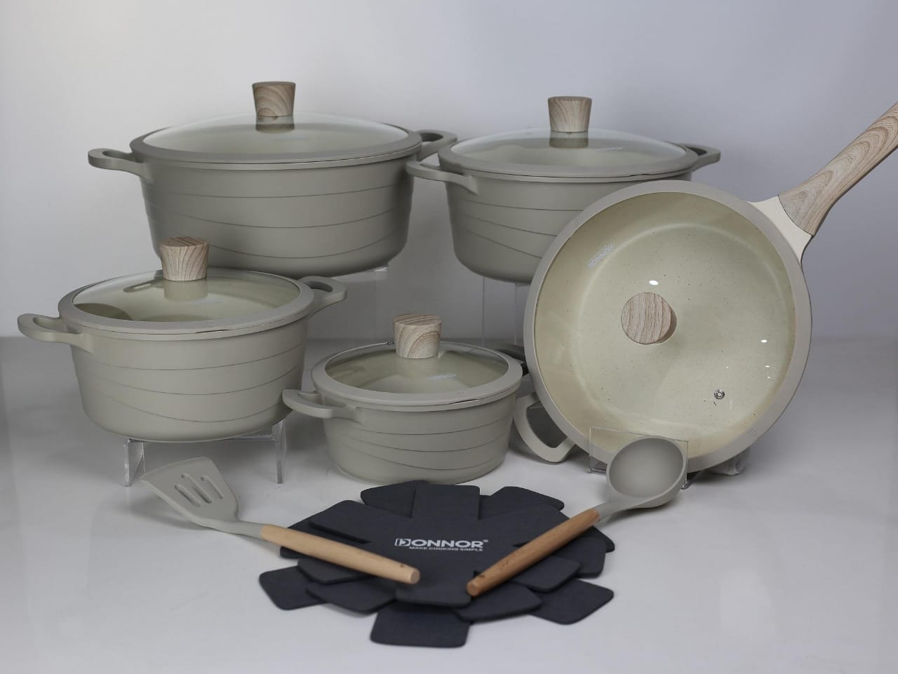 12pcs  Cookware Set