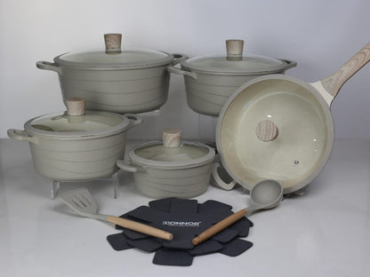 12pcs  Cookware Set