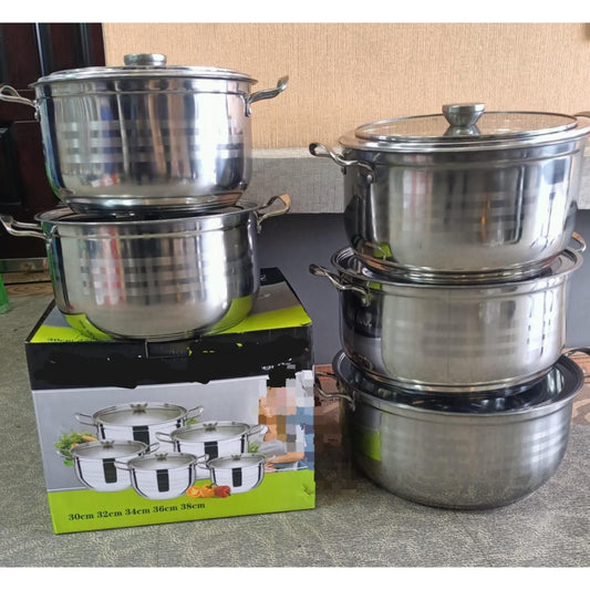 Stainless cookware set