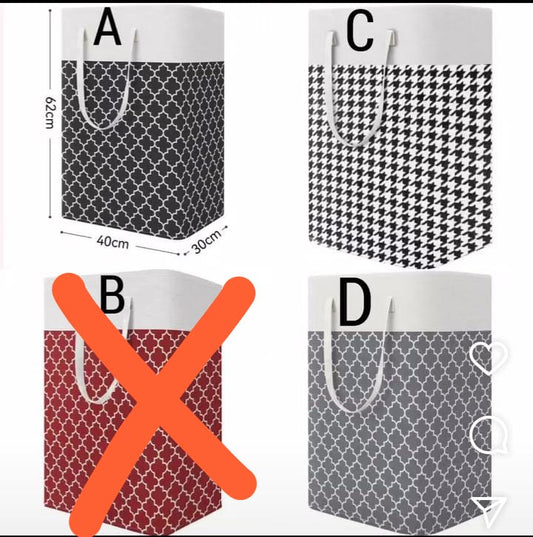 Foldable Multipurpose Laundry Basket