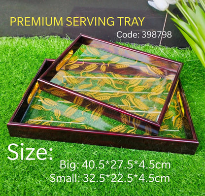 Set of 2pcs Serving Tray Set