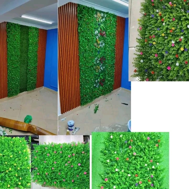 Floral Wall Hedge Pannels