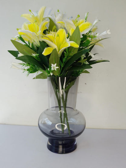 Black Clear Vase