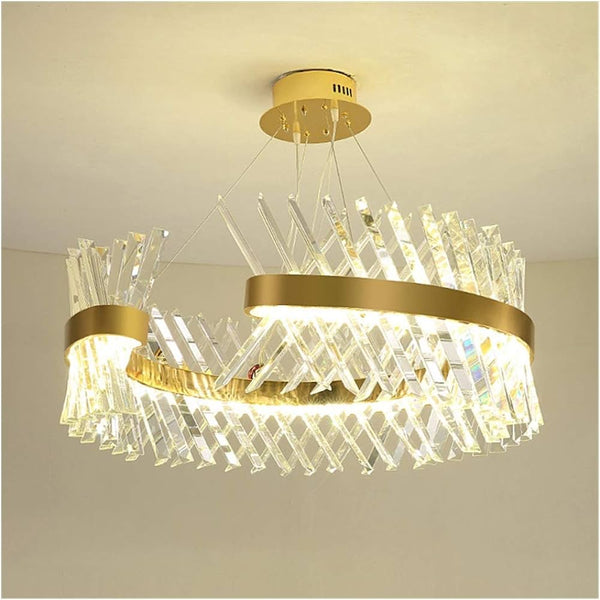 C Shaped Chandelier
