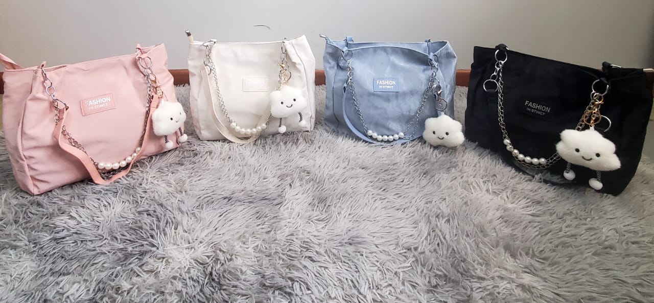 Pearl handbag/tote bag