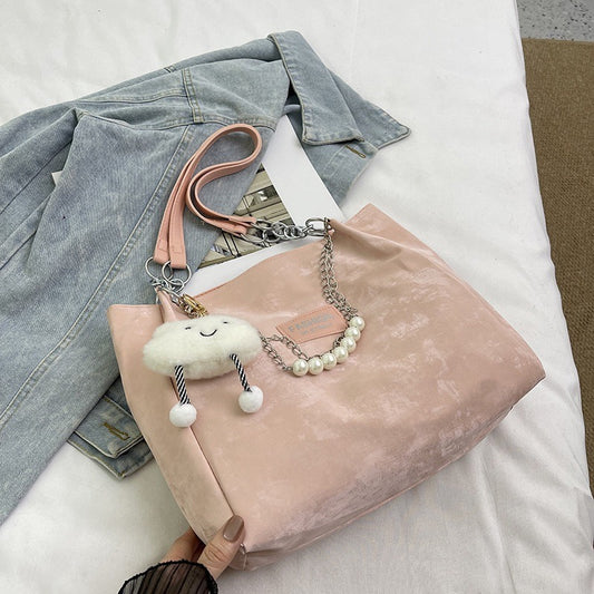 Pearl handbag/tote bag