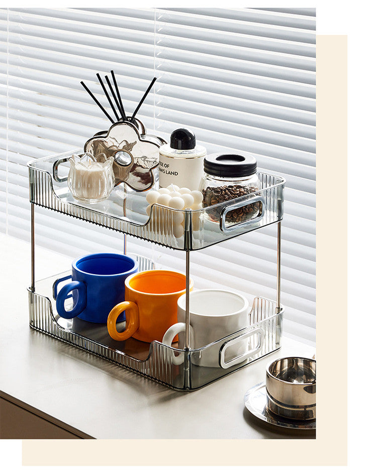 2 Layer Acrylic Cosmetic Organizer