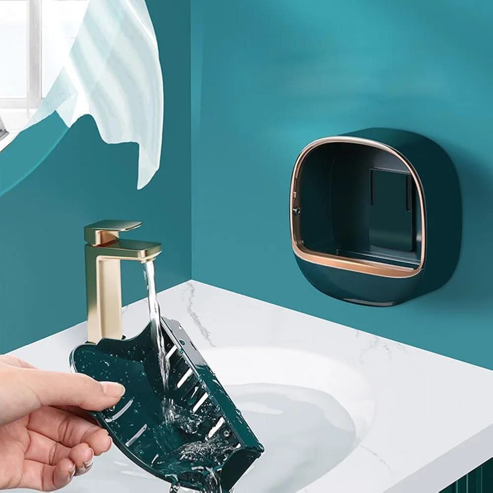 Wall Mounted Flip soap Holder