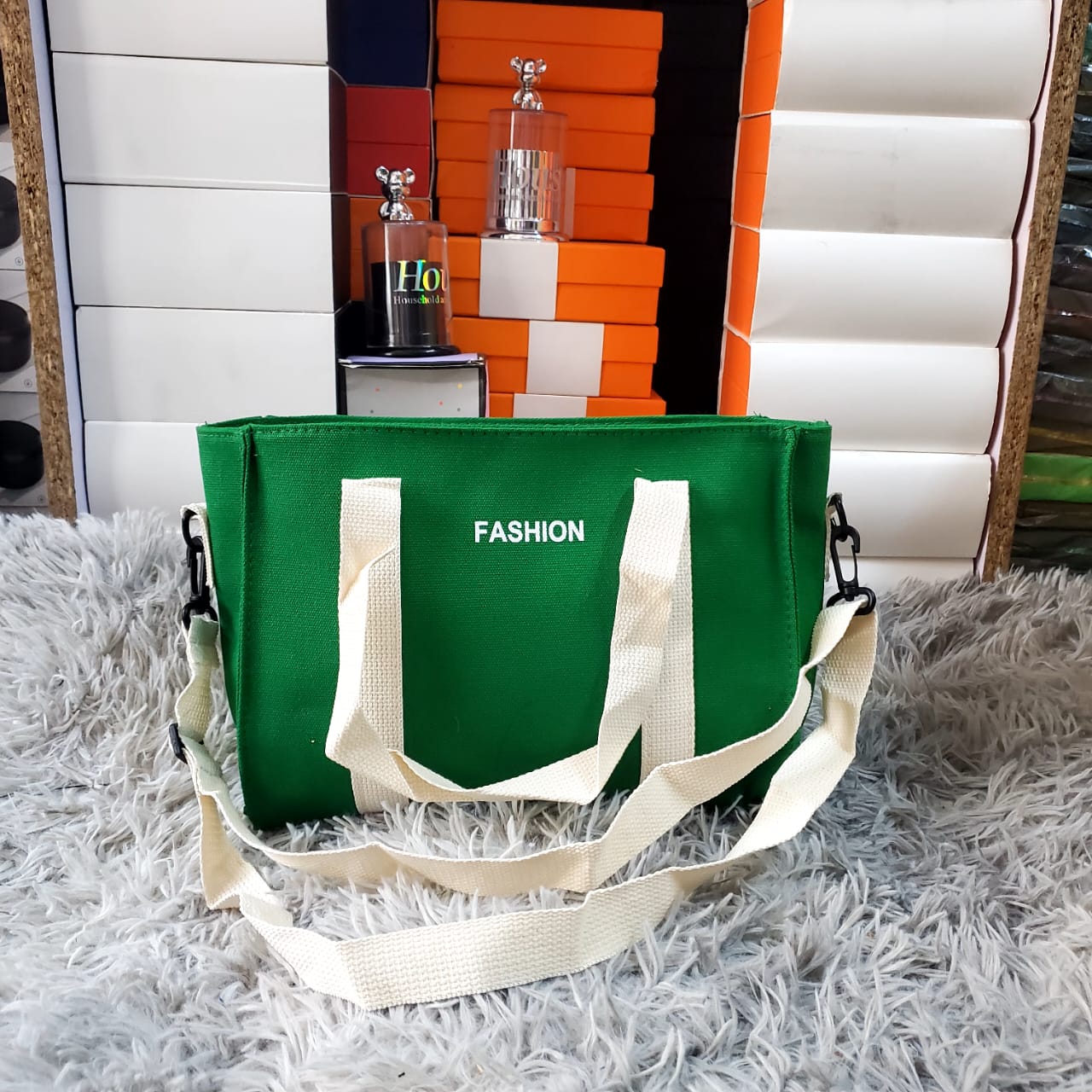 Cotton canvas tote bag