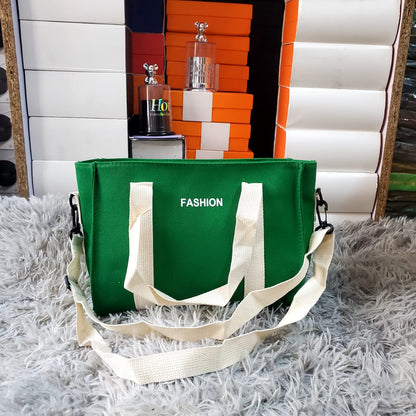 Cotton canvas tote bag