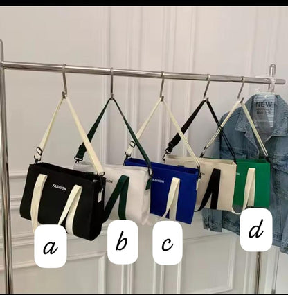 Cotton canvas tote bag