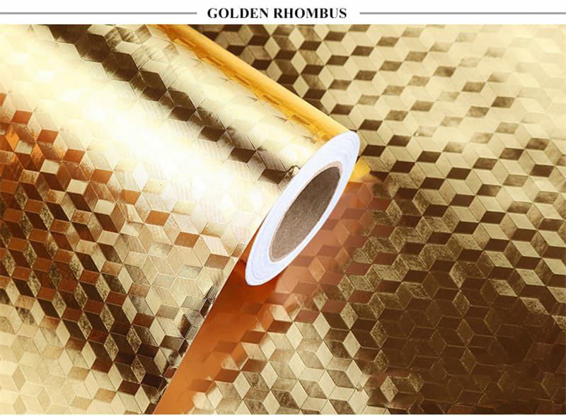 Gold  Adhesive Drawer/ Cabinet liner