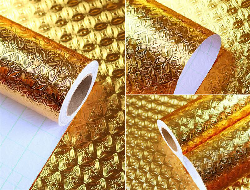 Gold  Adhesive Drawer/ Cabinet liner