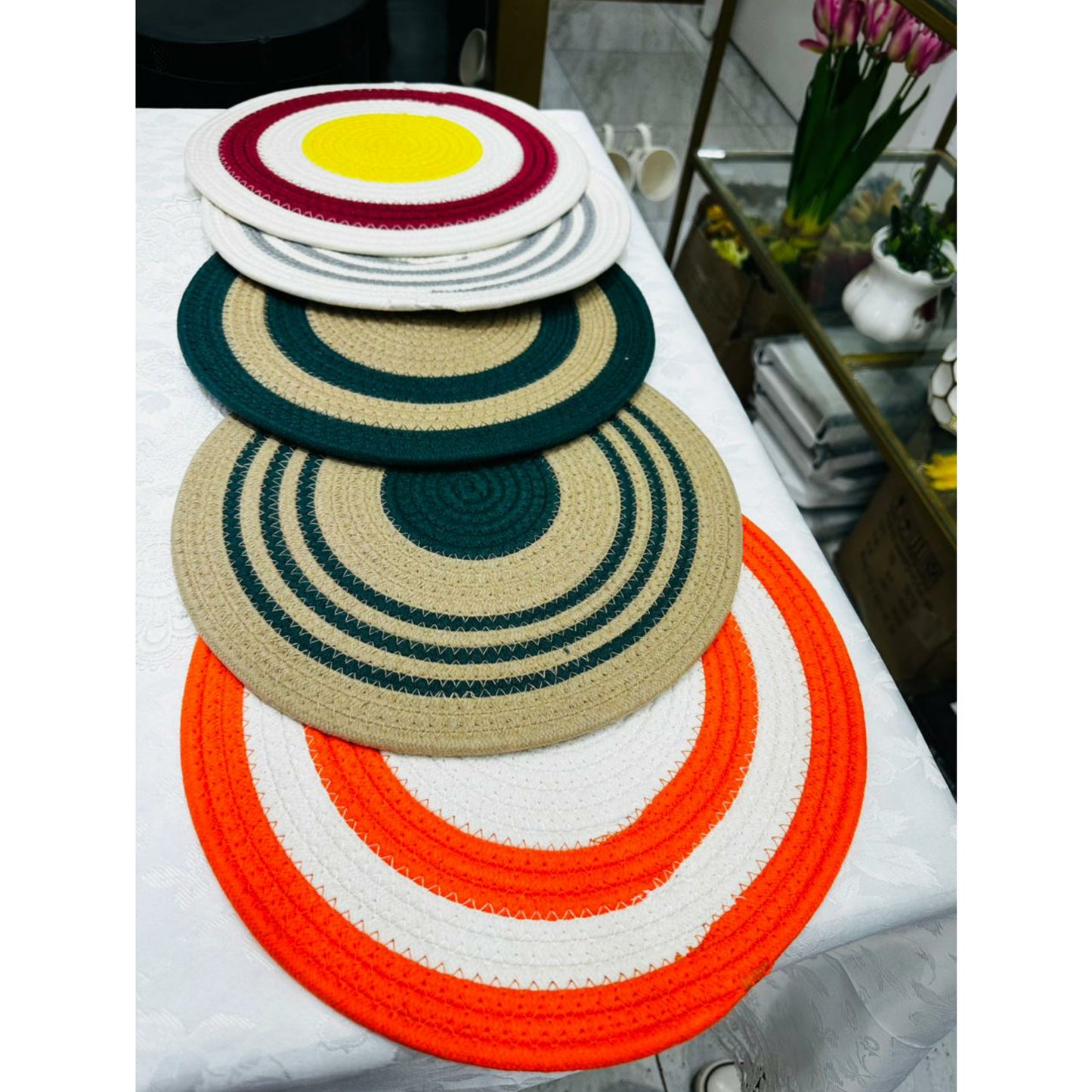 Round Woven Placemats