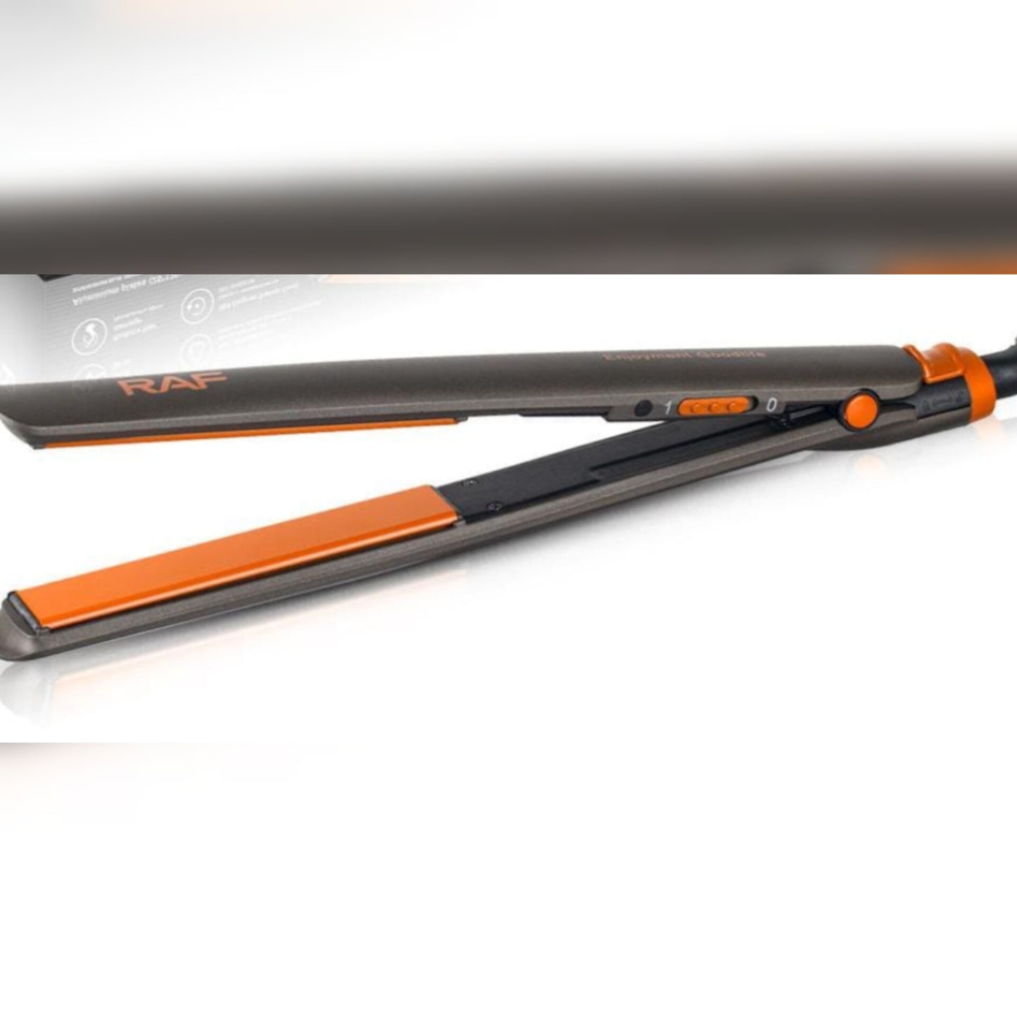 Flat iron hair straightener