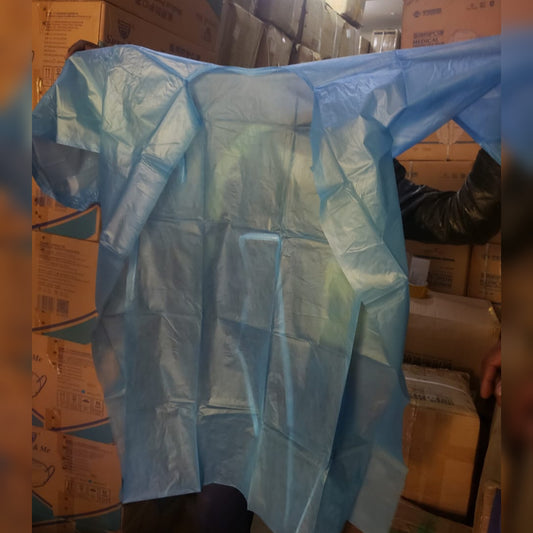 Laminated surgical gowns