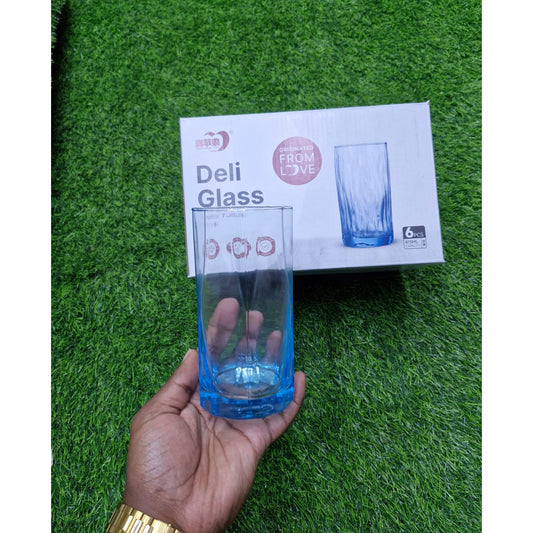 6pc Juice/water glass set