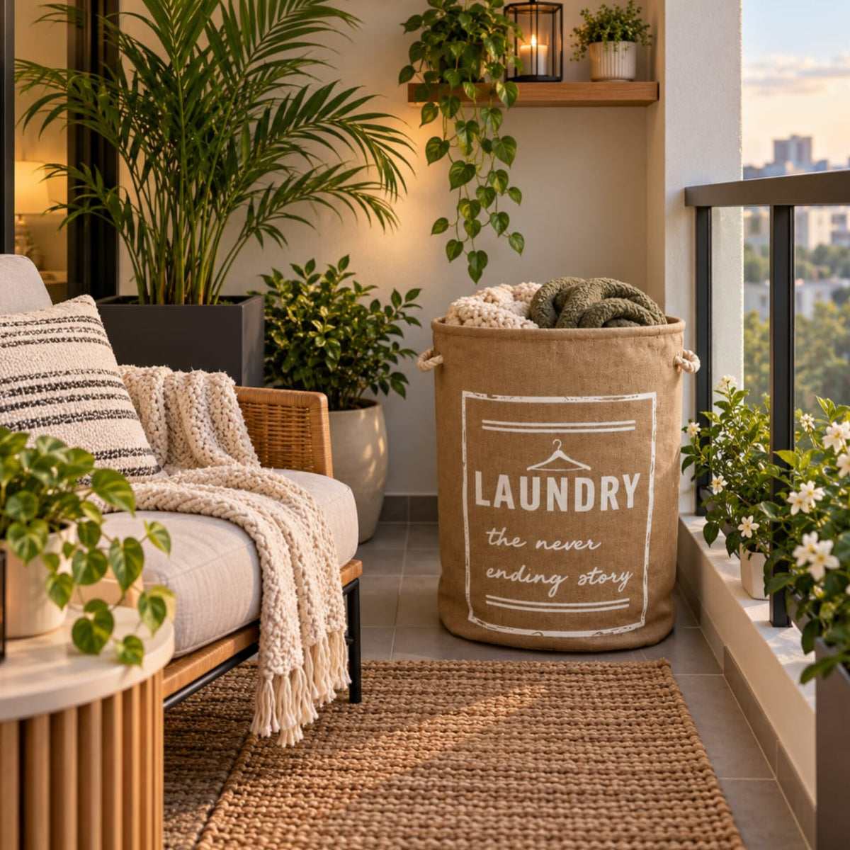 Large Capacity Foldable Laundry Basket