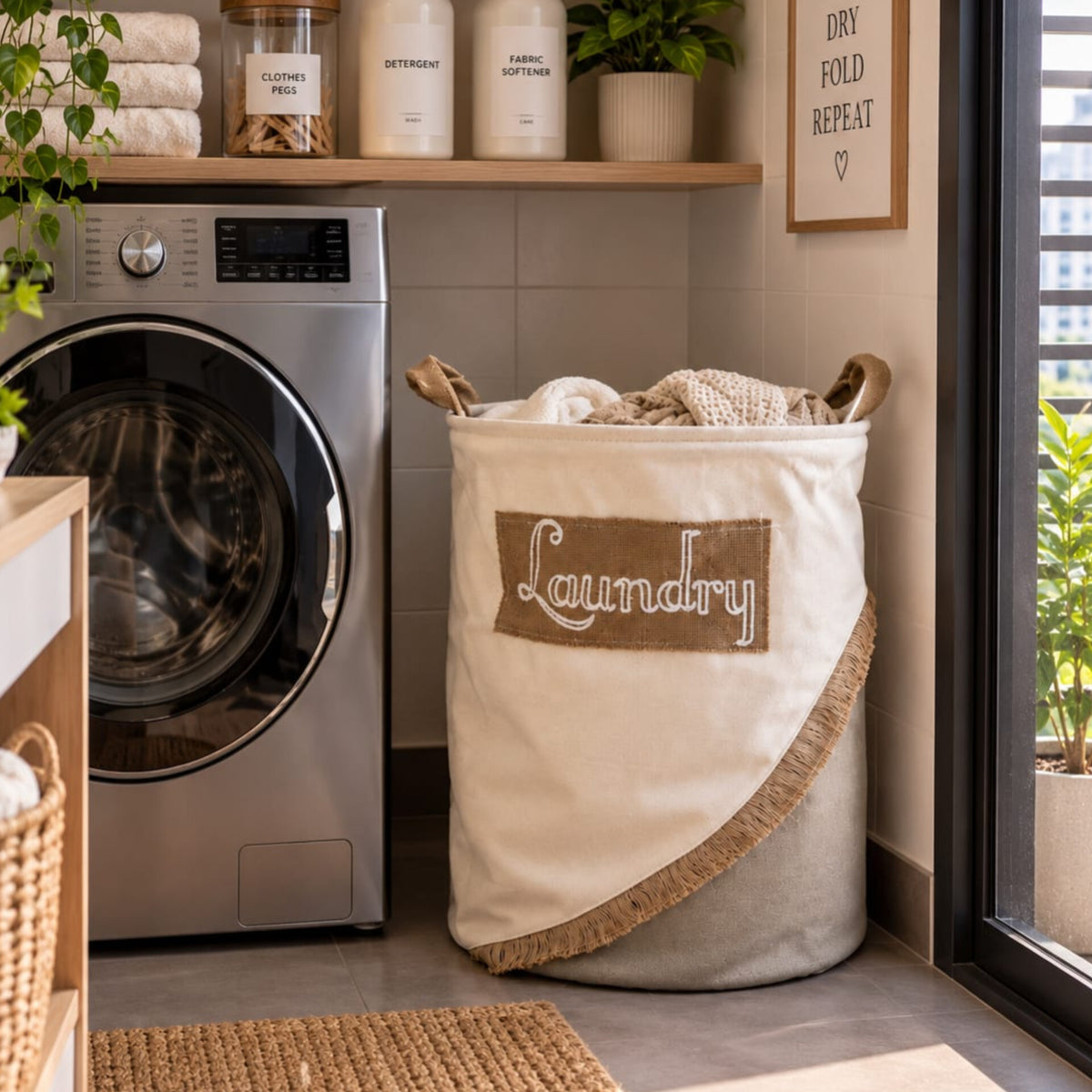Large Capacity Foldable Laundry basket