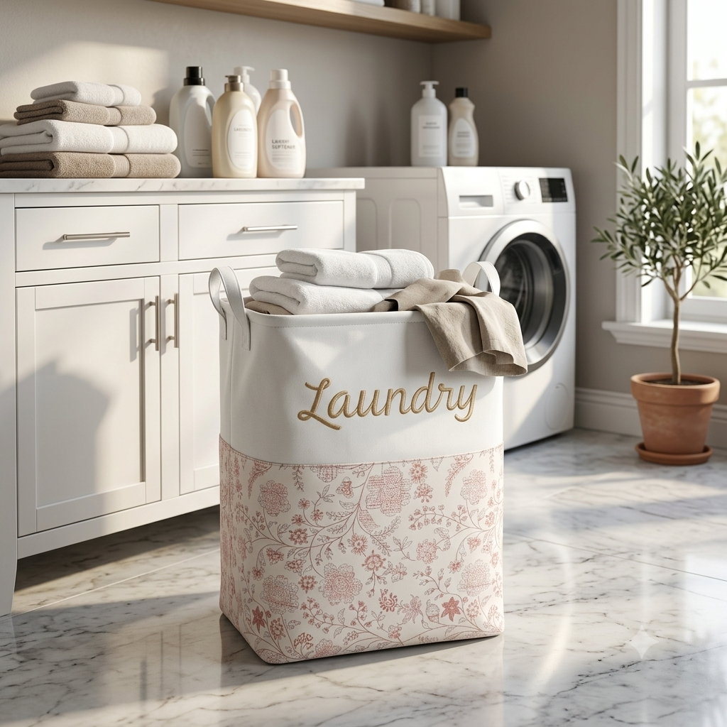 Large capacity laundry basket hamper