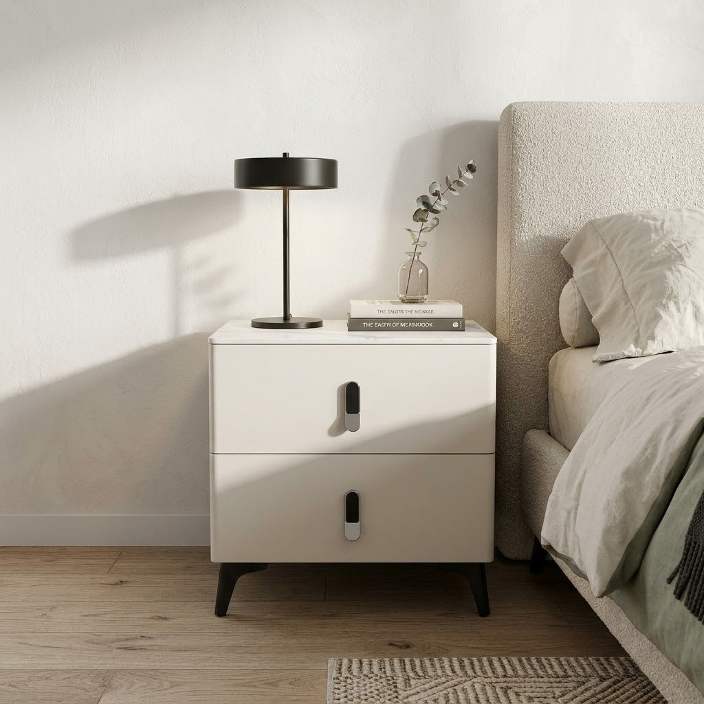 2 Drawer Wooden Nightstand in Nairobi Gem Home Accessories 
