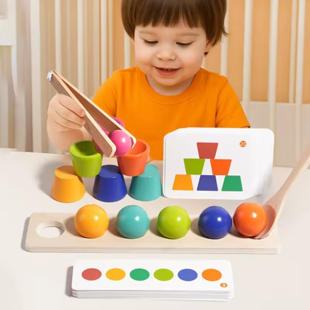 Montessori Cups Sorting Toy in Nairobi Gem Home 