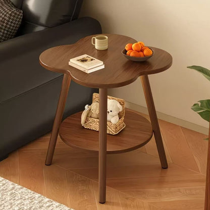 Minimalist Coffee Table With Double Layer Storage Space